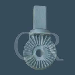 gear carbon steel investment casting 4t